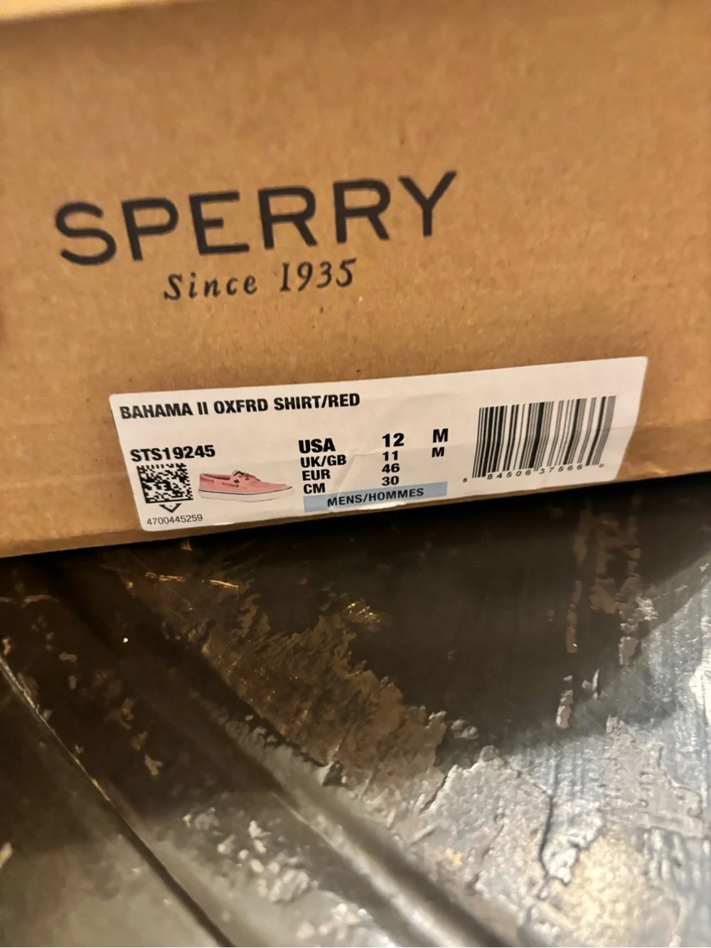 Sperry Men’s Bahama II Oxford - Sz 12